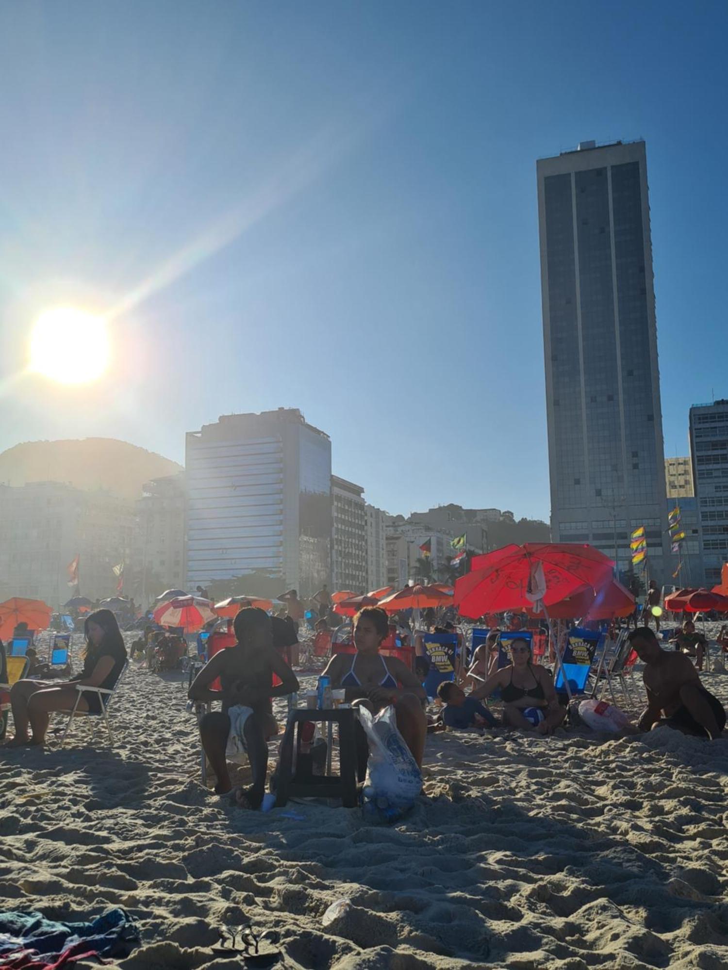 Flat Copacabana Pe Na Areia Rio de Janeiro Bagian luar foto